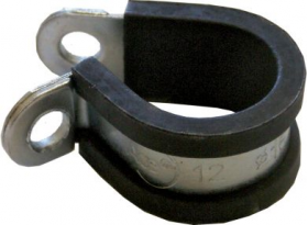 Rubber-Lined P-Clips 5mm (50) - 